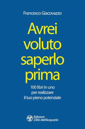 Avrei voluto saperlo prima